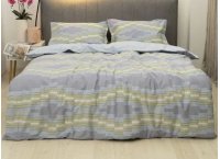 Постельное белье сатин delux Вилюта - L-007, двуспальный